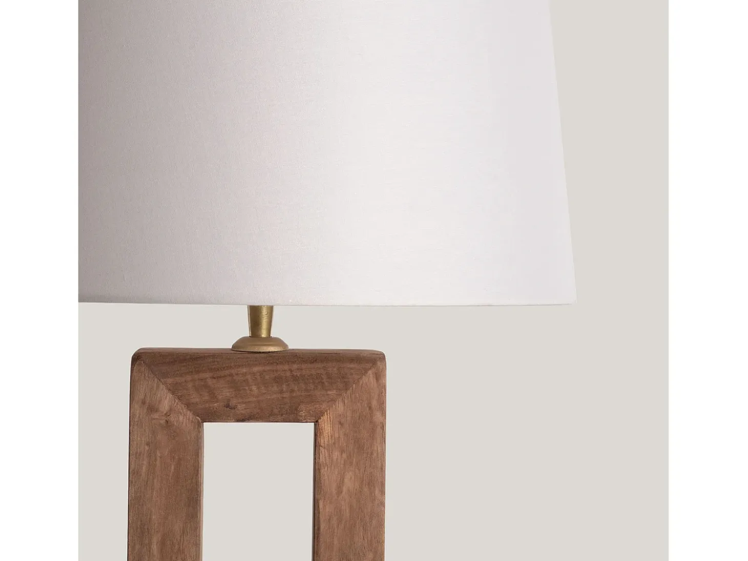 Lámpara de Mesa Madera Abner Natural