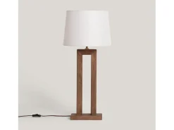 Lámpara de Mesa Madera Abner Natural