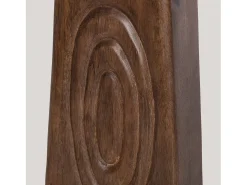 Lámpara de Mesa Madera Ishana ILUZZIA Blanco