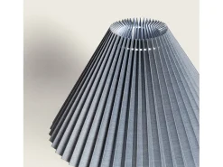 Lámpara de Mesa Madera Moorea Gris