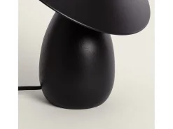 Lámpara de Mesa Madera Raisa Negro