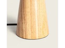 Lámpara de Mesa Madera Willow Verde Caqui