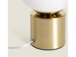 Lámpara de Mesa Metal Atenas Dorado