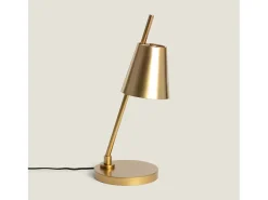 Lámpara de Mesa Metal Bardney Dorado