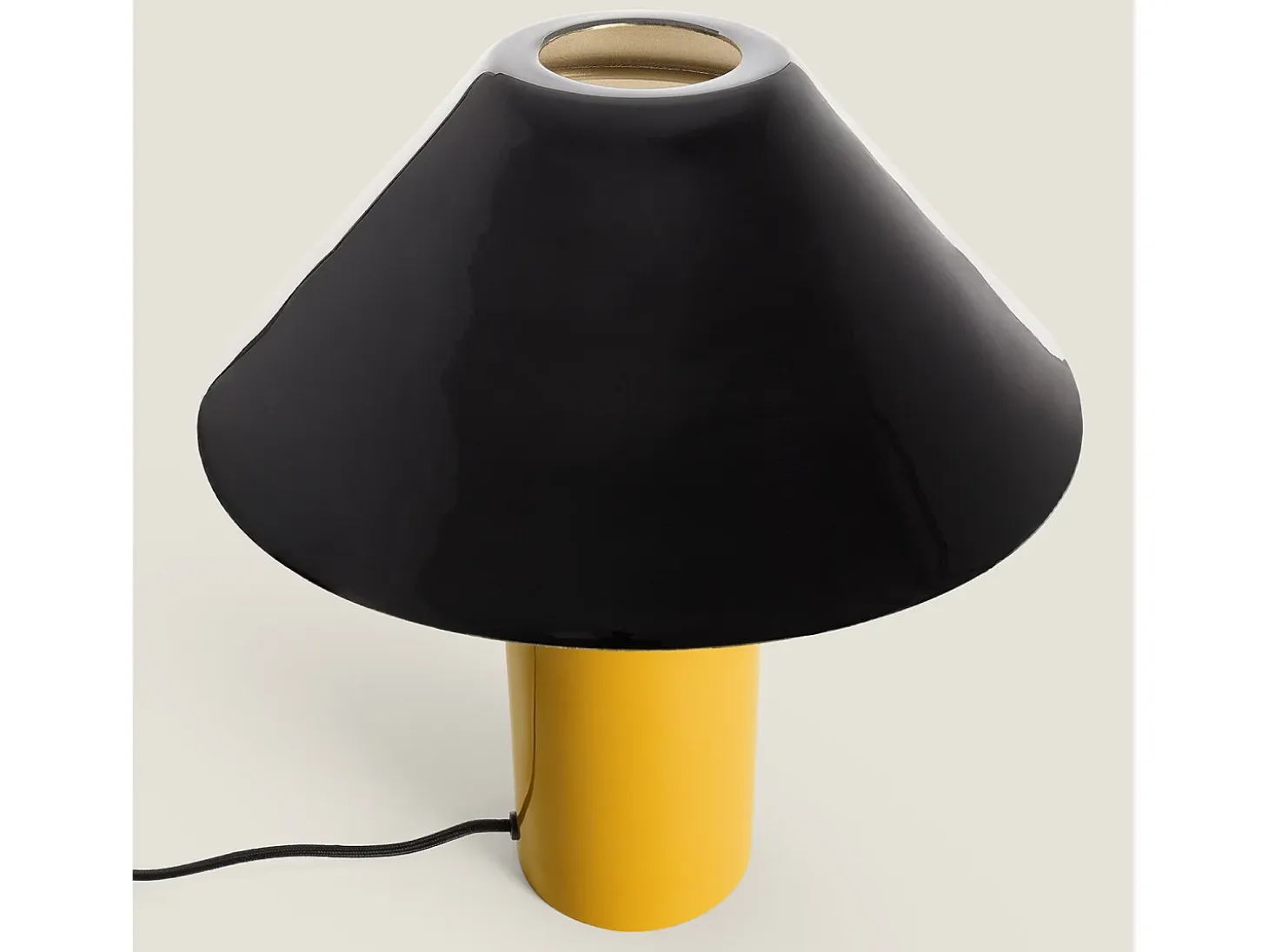 Lámpara de Mesa Metal Brijesh Amarillo