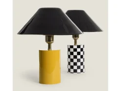 Lámpara de Mesa Metal Brijesh Amarillo