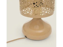 Lámpara de Mesa Metal Harish Beige