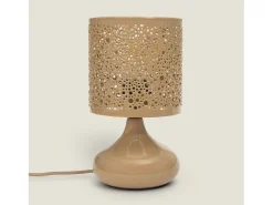 Lámpara de Mesa Metal Harish Beige