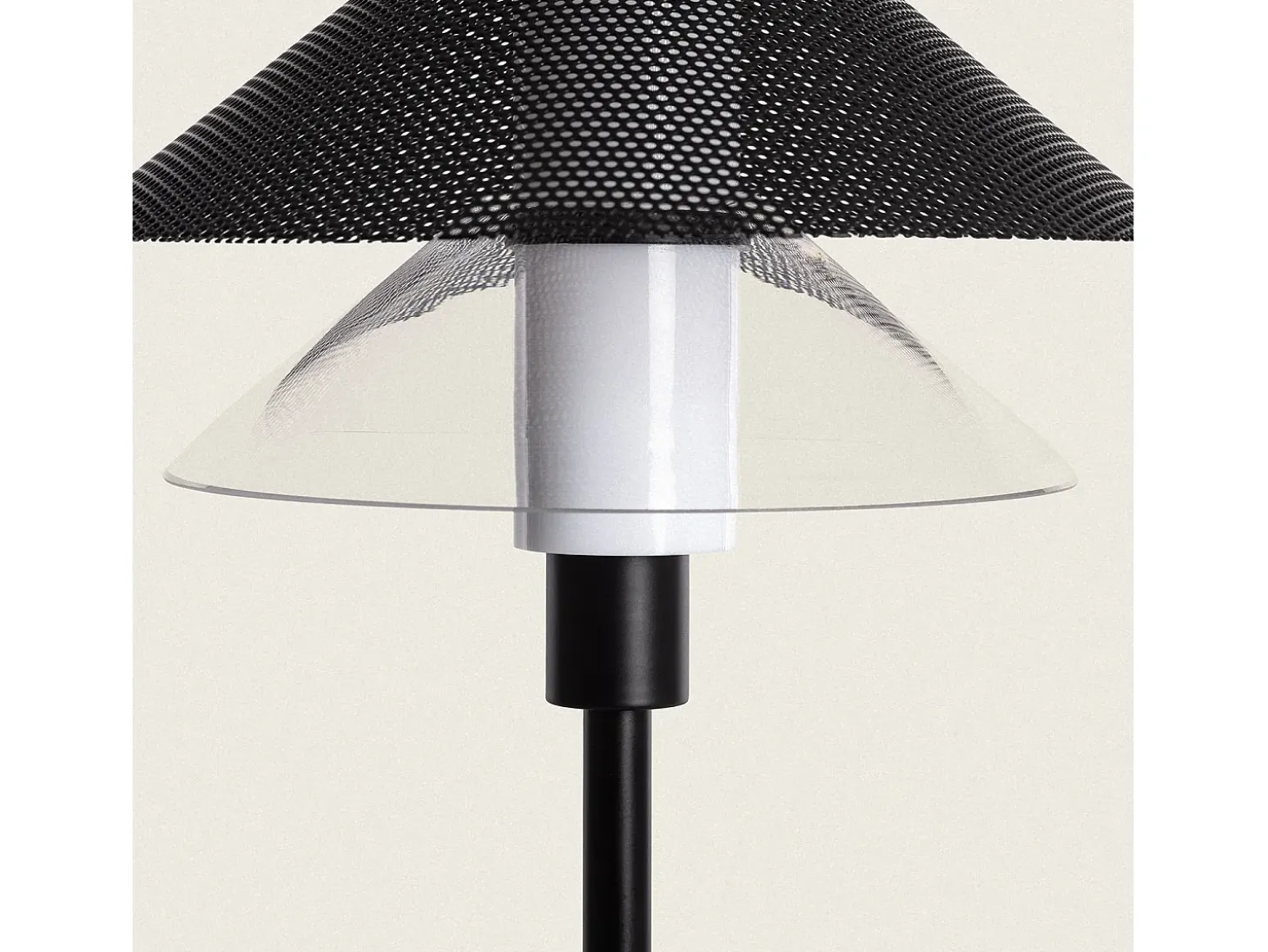Lámpara de Mesa Metal Hesper Negro