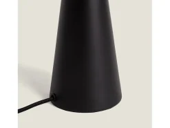 Lámpara de Mesa Metal Irmah Negro