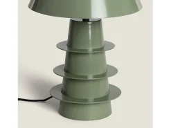 Lámpara de Mesa Metal Kadrina Verde Caqui