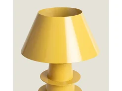 Lámpara de Mesa Metal Kadrina Amarillo