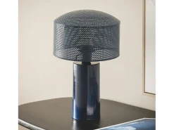 Lámpara de Mesa Metal Kondavil Azul