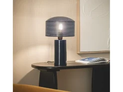 Lámpara de Mesa Metal Kondavil Azul