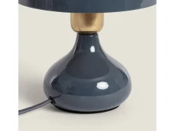 Lámpara de Mesa Metal Krish Azul