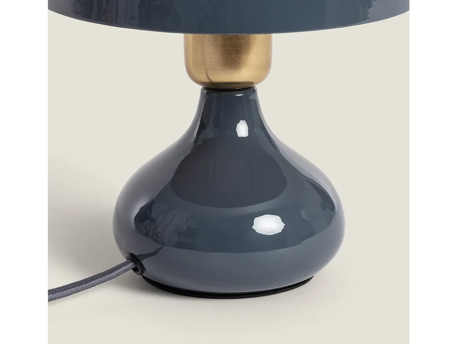 Lámpara de Mesa Metal Krish Azul