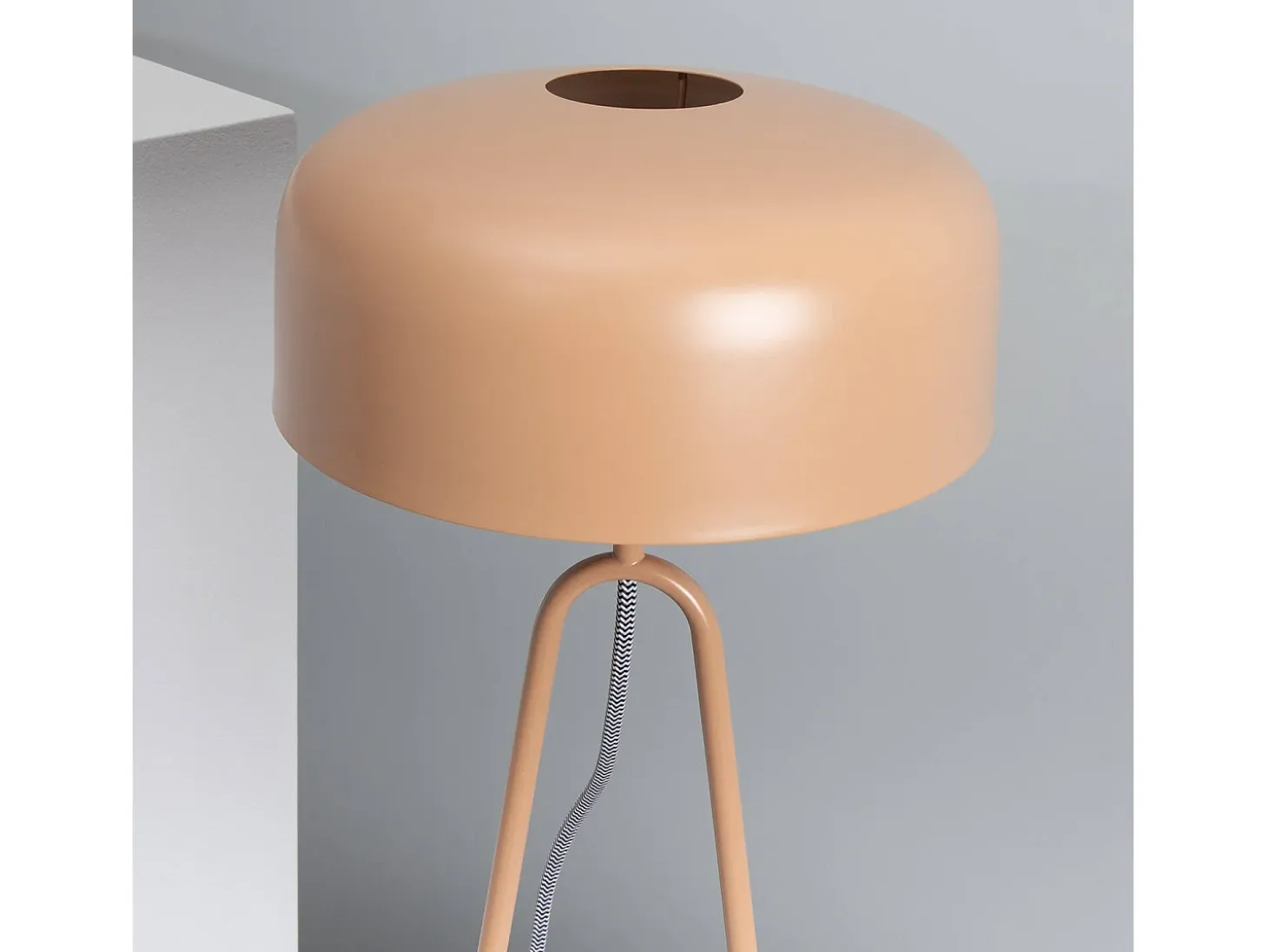 Lámpara de Mesa Metal Luca Beige