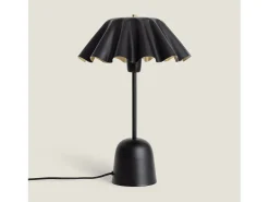 Lámpara de Mesa Metal Nallur Negro