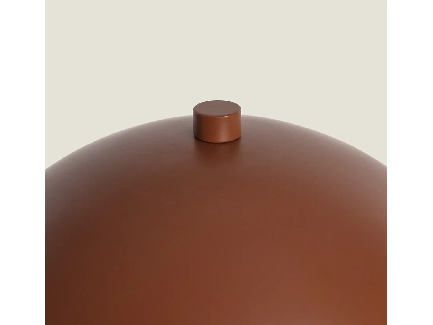 Lámpara de Mesa Metal Quinga Marrón