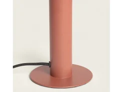 Lámpara de Mesa Metal Rovia Marrón