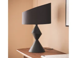 Lámpara de Mesa Metal Ryhall Negro