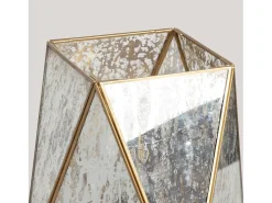Lámpara de Mesa Metal y Cristal Mattina ILUZZIA Dorado
