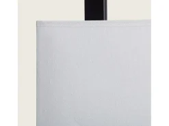 Lámpara de Mesa Metal y Tela con Puerto USB e Interruptor Táctil Malena Negro