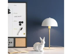 Lámpara de mesa metálica Bonnet