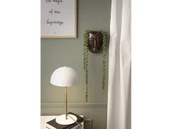 Lámpara de mesa metálica Bonnet