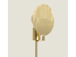 Lámpara de Mesa Mármol y Metal Argos Dorado
