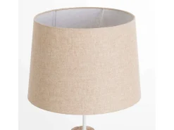 Lámpara de Mesa Natural Pristino 35x35x58cm 7hSevenOn Deco