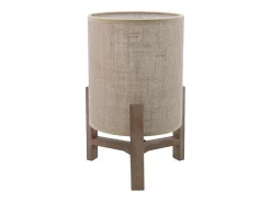 Lámpara de mesa Nora Vinthera marrón/beige 30x19 cm