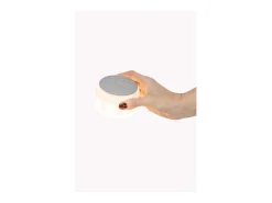 Lámpara de mesa recargable Flaminia Zafferano LED táctil - Diseño clásico inalámbrico dorado