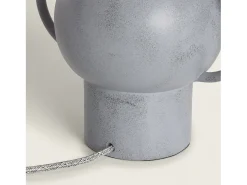 Lámpara de Mesa Resina Goslar Gris