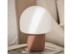 Lámpara de Mesa Resina Nacune Marrón