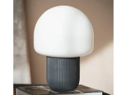 Lámpara de Mesa Resina Nacune Negro