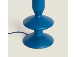 Lámpara de Mesa Resina Tinola Daleth Azul