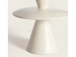Lámpara de Mesa Resina Wismar Blanco Roto