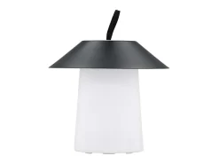 Lámpara de mesa Rubu LED para exterior color negro.
