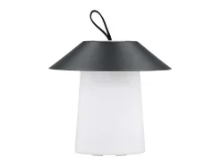 Lámpara de mesa Rubu LED para exterior color negro.