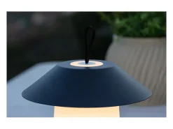 Lámpara de mesa Rubu LED para exterior color negro.