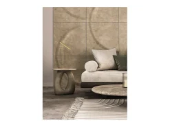 Lámpara de mesa Sniper - Metálica, color dorado, cabezal ajustable, 57 cm de altura, 6 W, regulable, 3000 K, 480 lm - Perenz