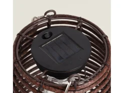 Lámpara de Mesa Solar Exterior LED Raikot Natural