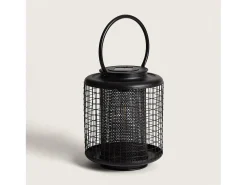 Lámpara de Mesa Solar Exterior LED Junín Negro
