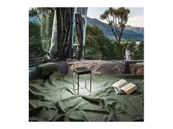Lámpara de mesa solar y recargable CAGE de Perenz Gris Oscuro H30cm
