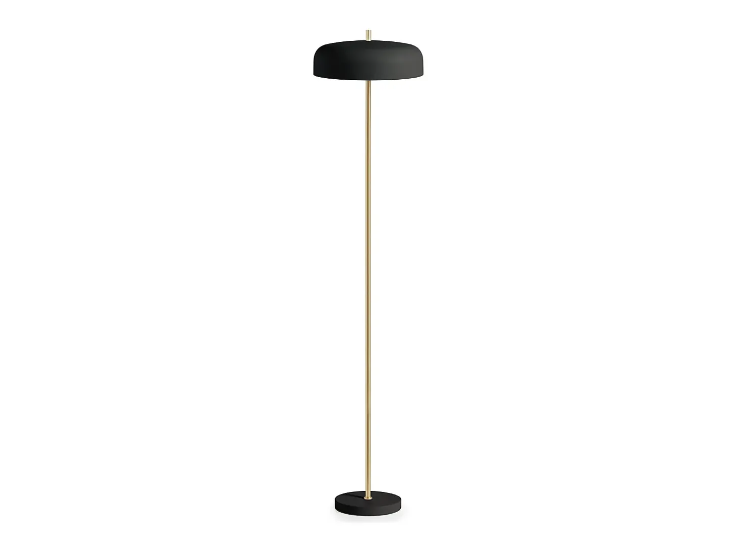 Lámpara de mesa TAICHI estilo moderno - Alt.45 cm - 2x E27 40W - cable 2 metros - on&off - acero - negro y oro - IP20