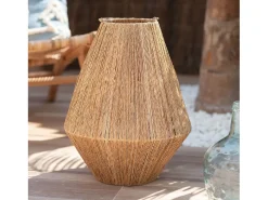Lámpara de Mesa Yute Tuareg Sin Vela