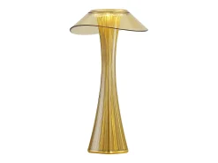 Lámpara de noche LED NETTLIFE moderna, regulable, USB, con 3 niveles de brillo, lámpara de mesa