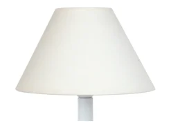 Lámpara de noche TOSEL ,madera,Blanco ,A42xD30xP30cm