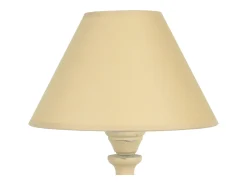 Lámpara de noche TOSEL ,madera,Beige ,A44xD25xP25cm